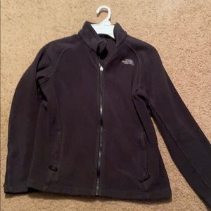 Boys black fleece north face